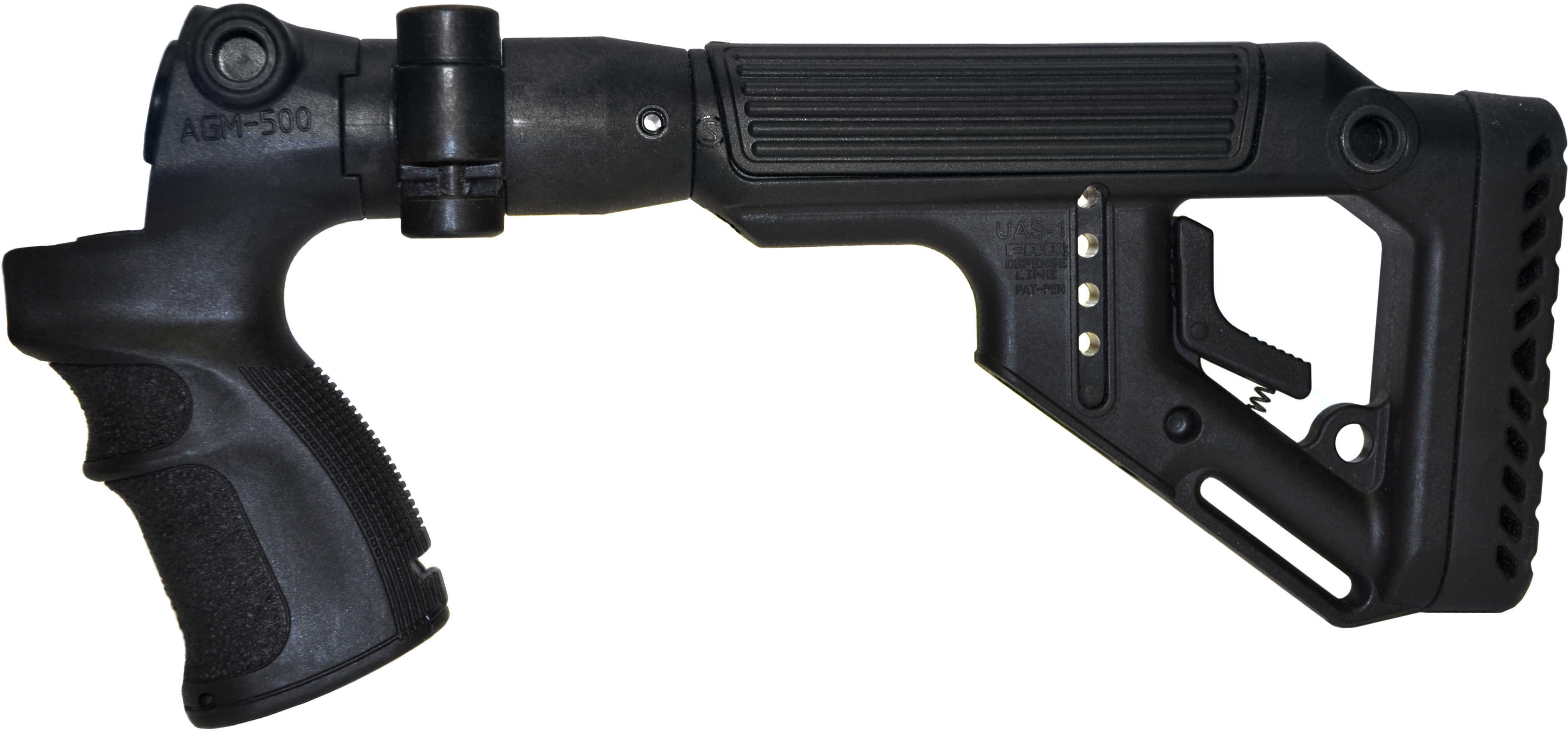 Tactical Folding Buttstock with Cheek Riser for Mossberg 500/ 590 Shotgun