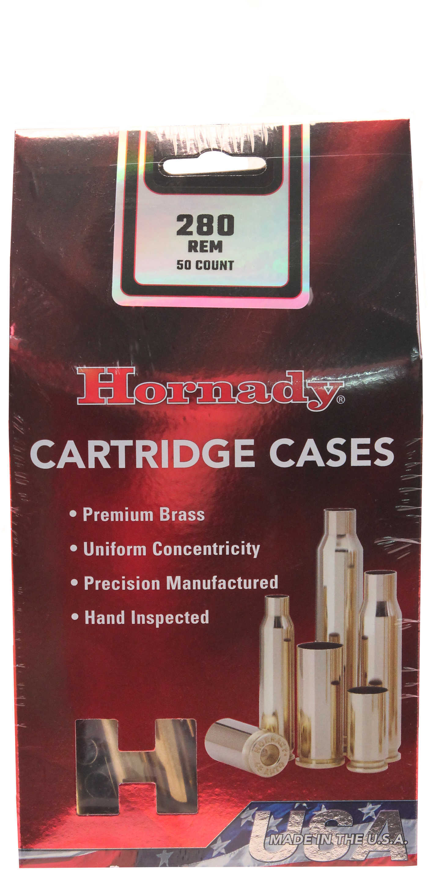 Hornady 280 Rem Unprimed New Brass 50 Pcs