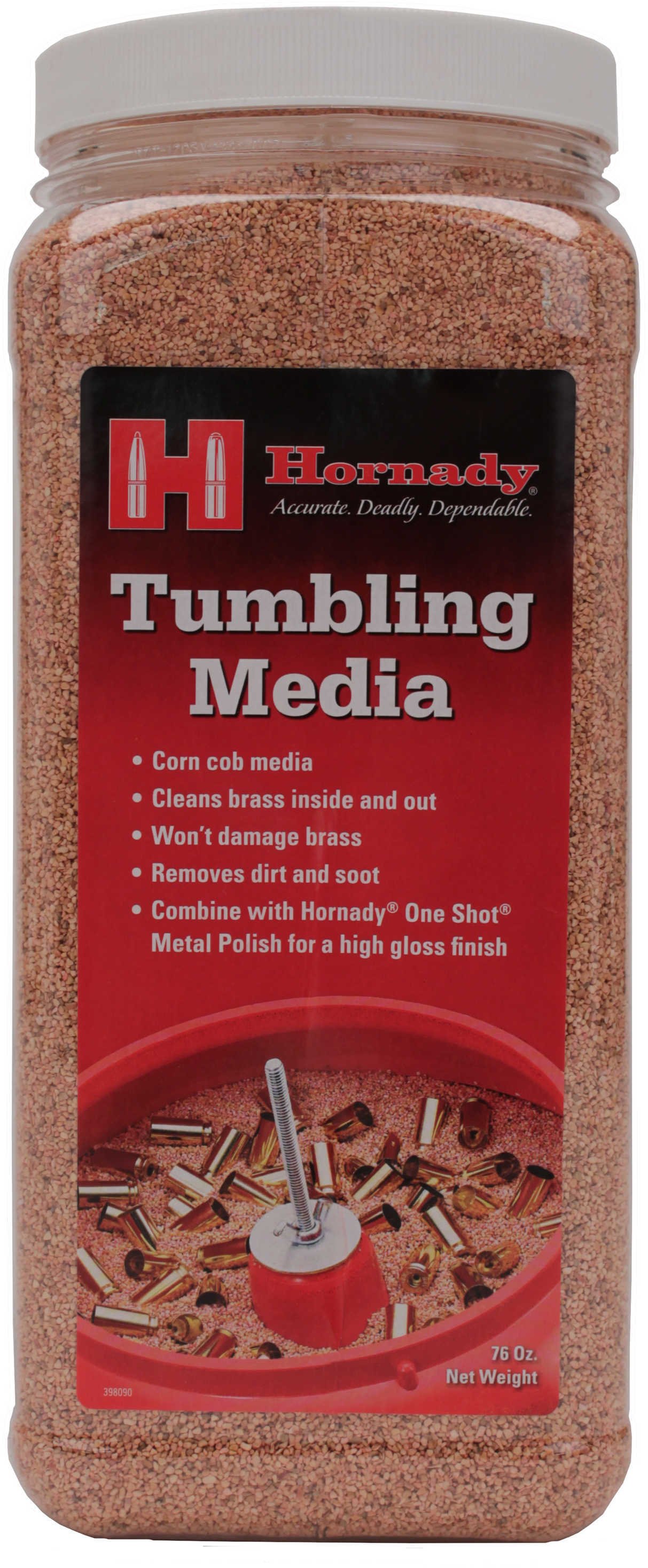 Hornady One Shot Tumbling Media 76Oz