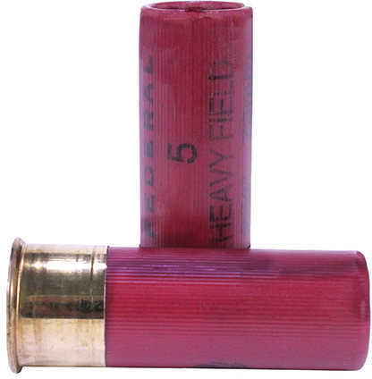 12 Gauge 2-3/4" Lead #5  1-1/4 oz 25 Rounds Federal Shotgun Ammunition