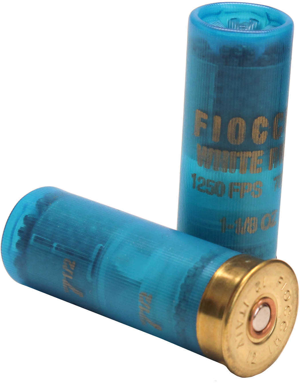 12 Gauge 2-3/4" Lead 7-1/2  1-1/8 oz 25 Rounds Fiocchi Shotgun Ammunition