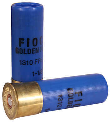 16 Gauge 2-3/4" Nickel-Plated Lead #6  1-1/8 oz 25 Rounds Fiocchi Shotgun Ammunition