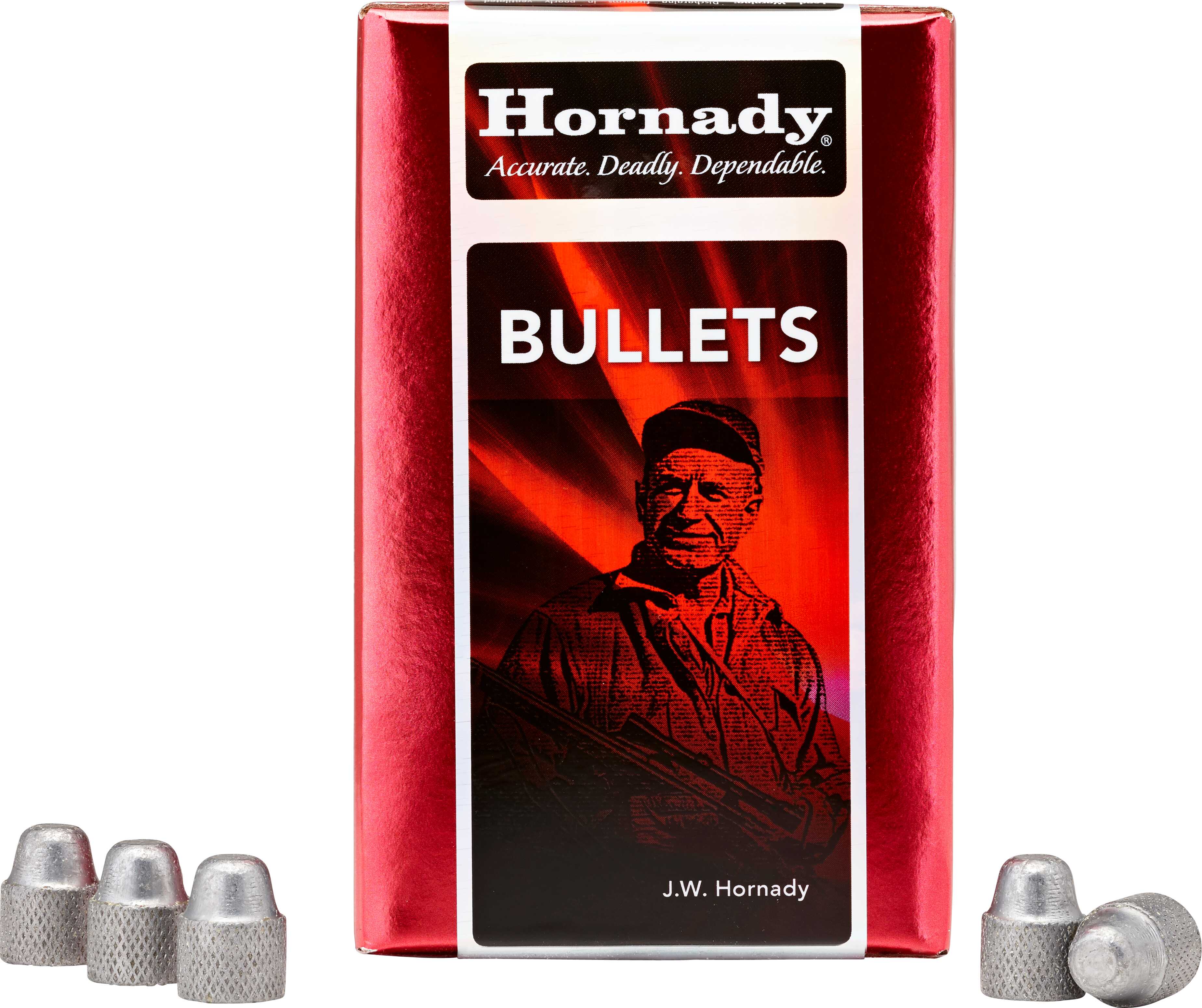 Hornady Component Reloading Bullets 45 Caliber 255 Grain Flat Point Cowboy 200 Per Box Md: HDY12458