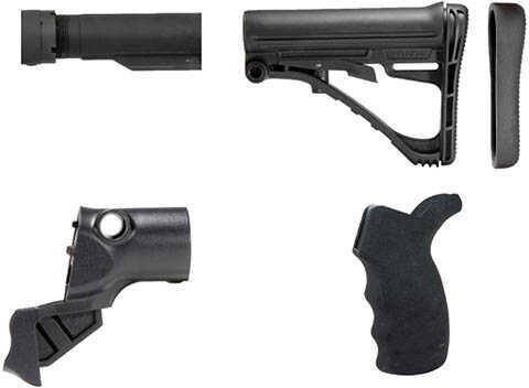 TacStar 1081220 Shotgun Collapsible Stock Kit Mossberg 500 Polymer Black