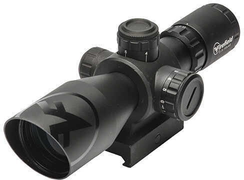 Firefield FF13066 Barrage with Green Laser 2.5-10x 40mm Obj 34.86-11.53 ft @ 100 yds FOV Black Matte Finish Illuminated