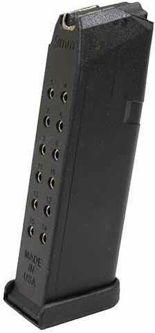 ProMag GLKA10 Replacement Magazine Fits Glock G19 9mm Luger 15 Round Polymer Black Finish