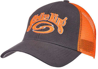 SK TRUCKER CAP CHARCOAL/ORANGE MESH