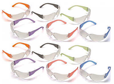 Pyramex Mini Intruder Multi-Color Safety Glasses 12 Pk