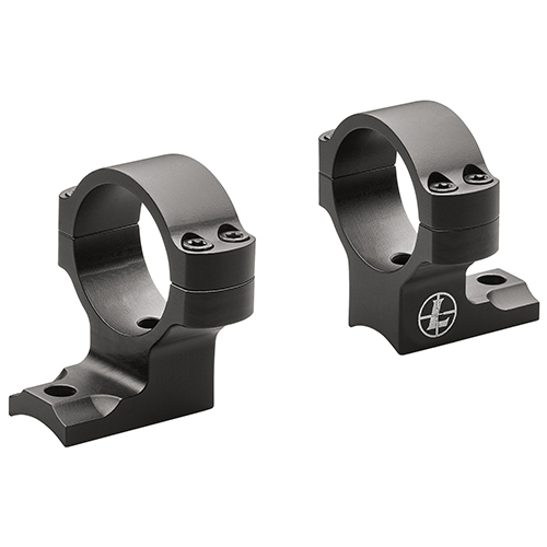 Leupold 171099 BackCountry 2-Piece Base/Rings For Remington 700 1" Ring High Black Matte Finish