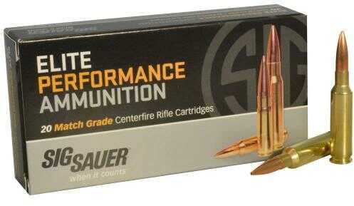 6.5 Creedmoor 140 Grain Open Tip Match 20 Rounds Sig Sauer Ammunition