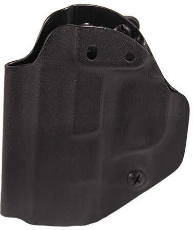 Mission First Tactical Appendix Holster Black Ambidextrous IWB/OWB For S&W M&P Shield/Shield Plus 9mm,40 Cal 1.0 & 2.0