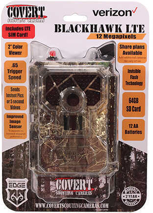 Covert Scouting Cameras 5465 Blackhawk LTE 1080p HD 12 MP Realtree Edge