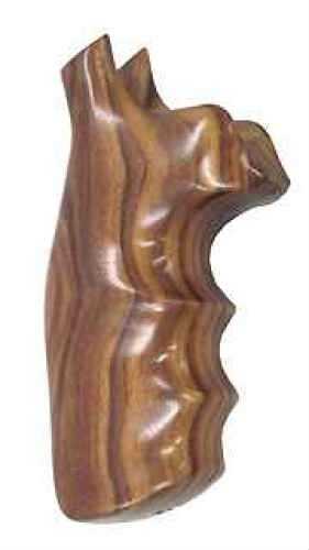 Hogue Pau Ferro Finger Groove Wood Grips For Smith & Wesson N Frame Round Butt Md: 25300