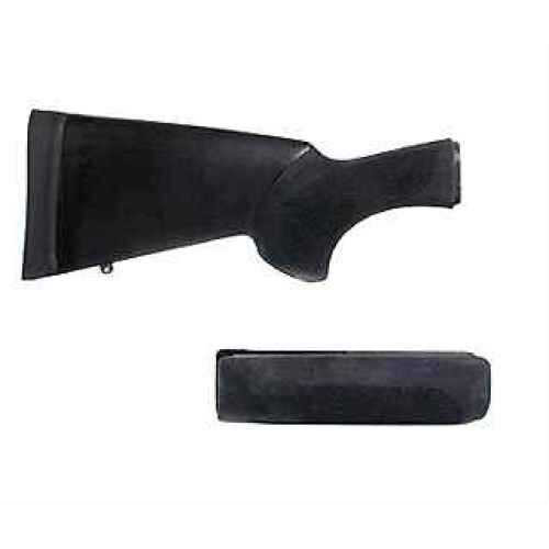 Hogue 08732 OverMolded Combo Kit Shotgun Stock & Forend with 12" LOP Remington 870 Rubber Black