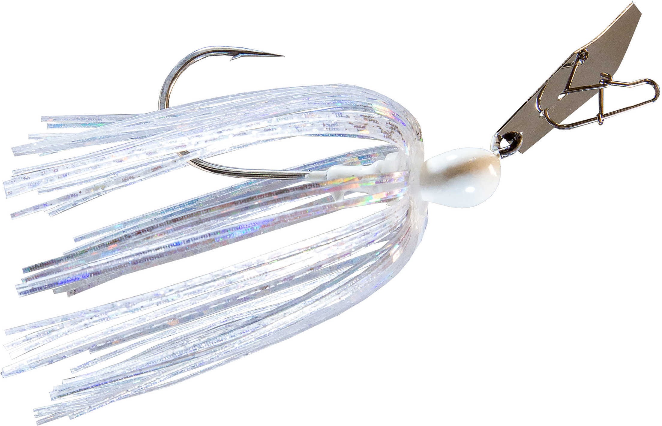 Z-Man Fishing Products Chatter Bait 3/8 Ounce Shad/Blue Glimmer Lure, Md: CB38-07