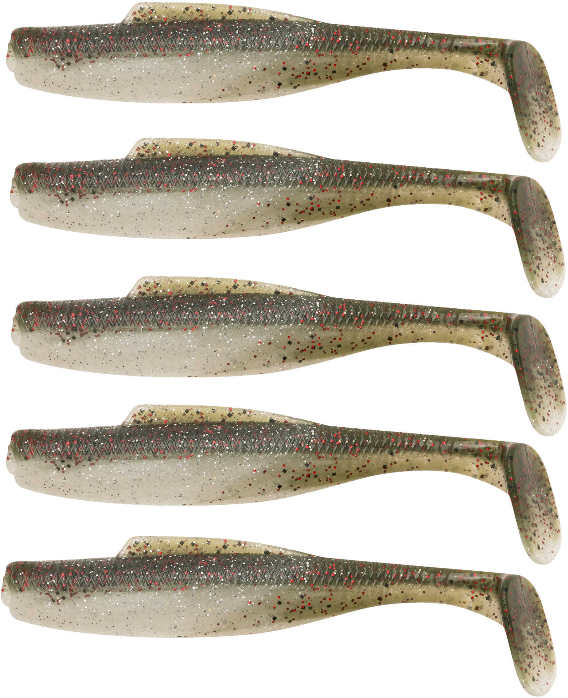 Z-Man Fishing Products 4" Minnow, Redbone, 5-Pack Md: DMIN266PK5