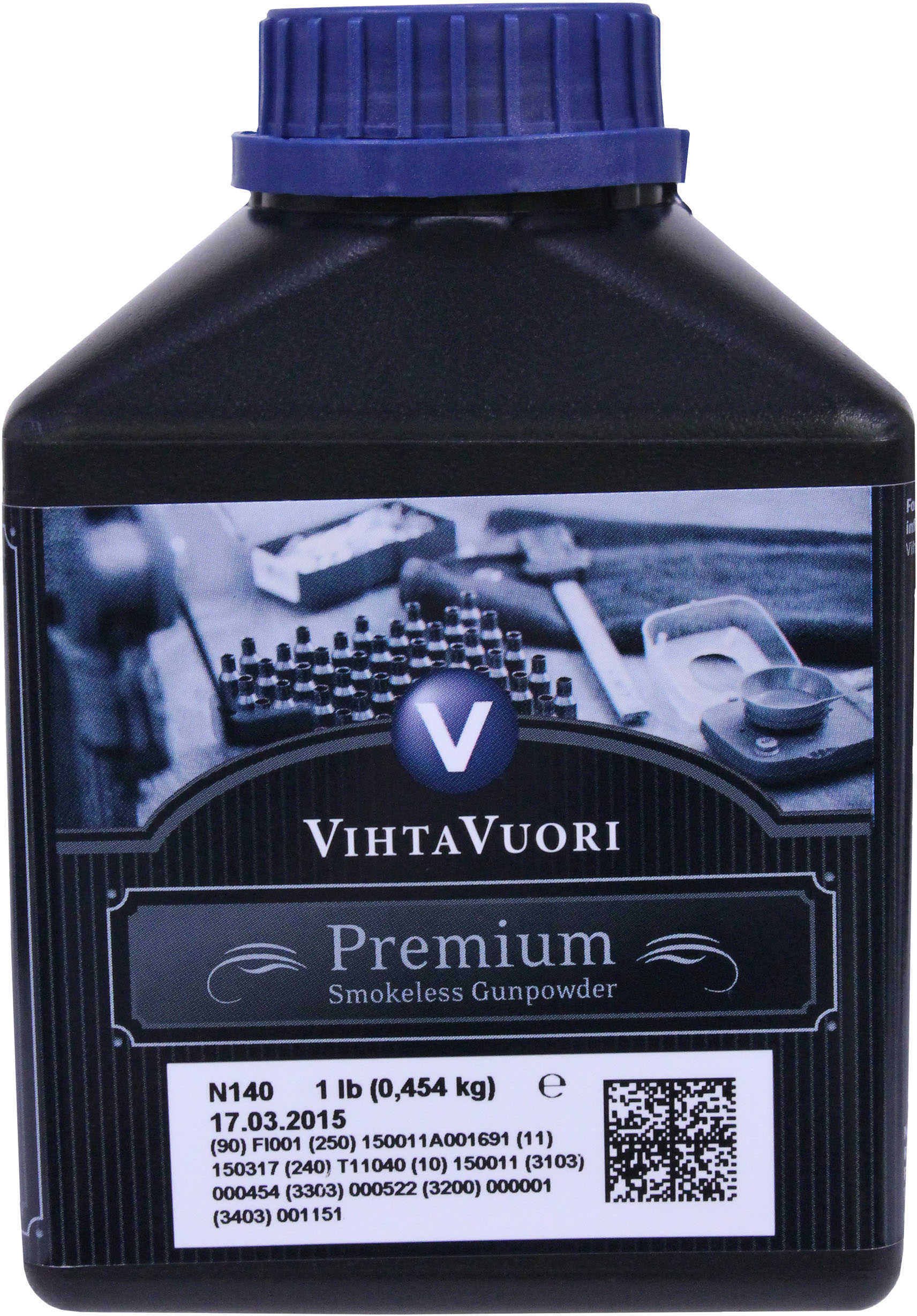 VihtaVuori N140 Smokeless Rifle Powder 1 Lb