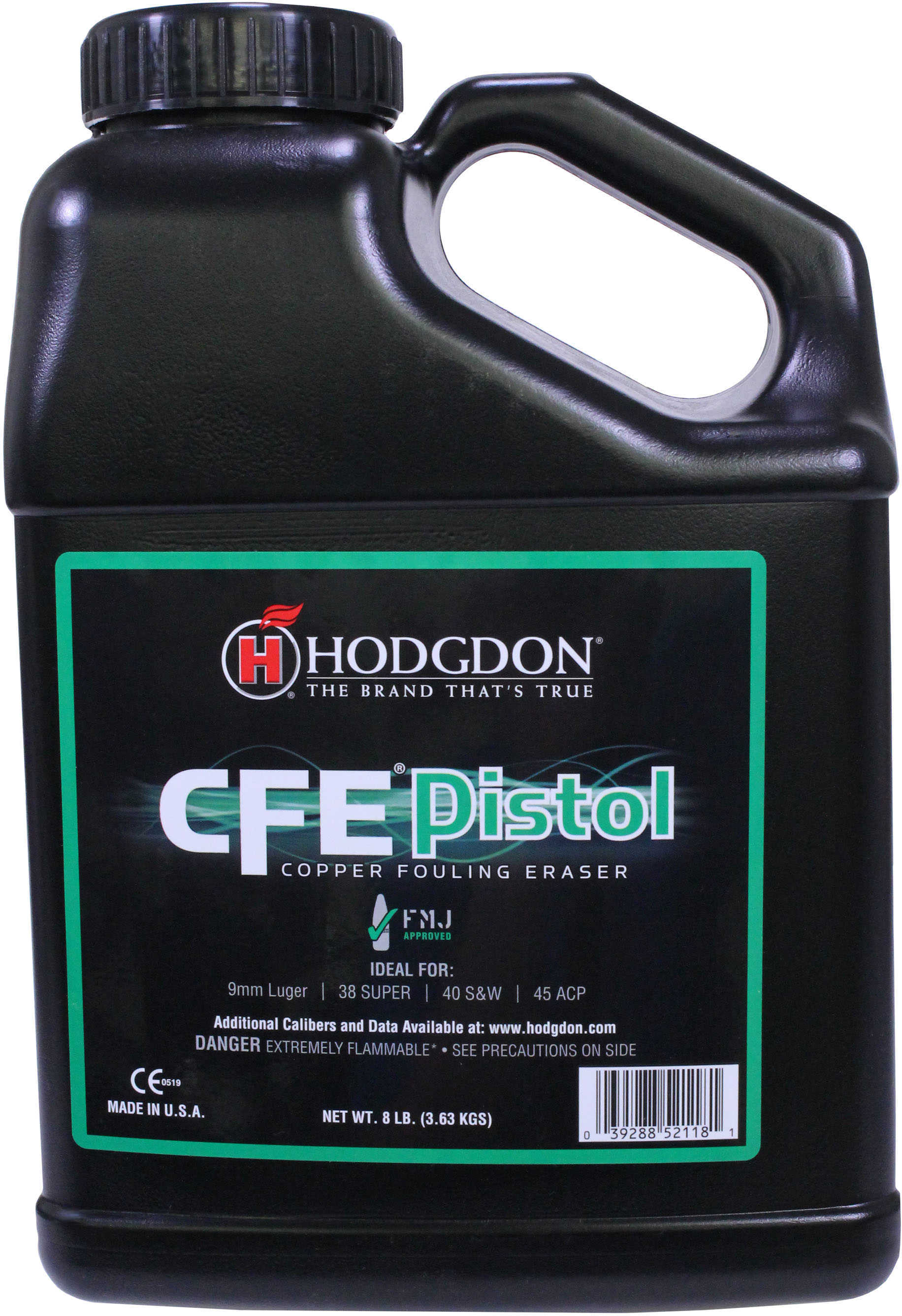 Hodgdon CFE Pistol Smokeless Powder 8 Lb