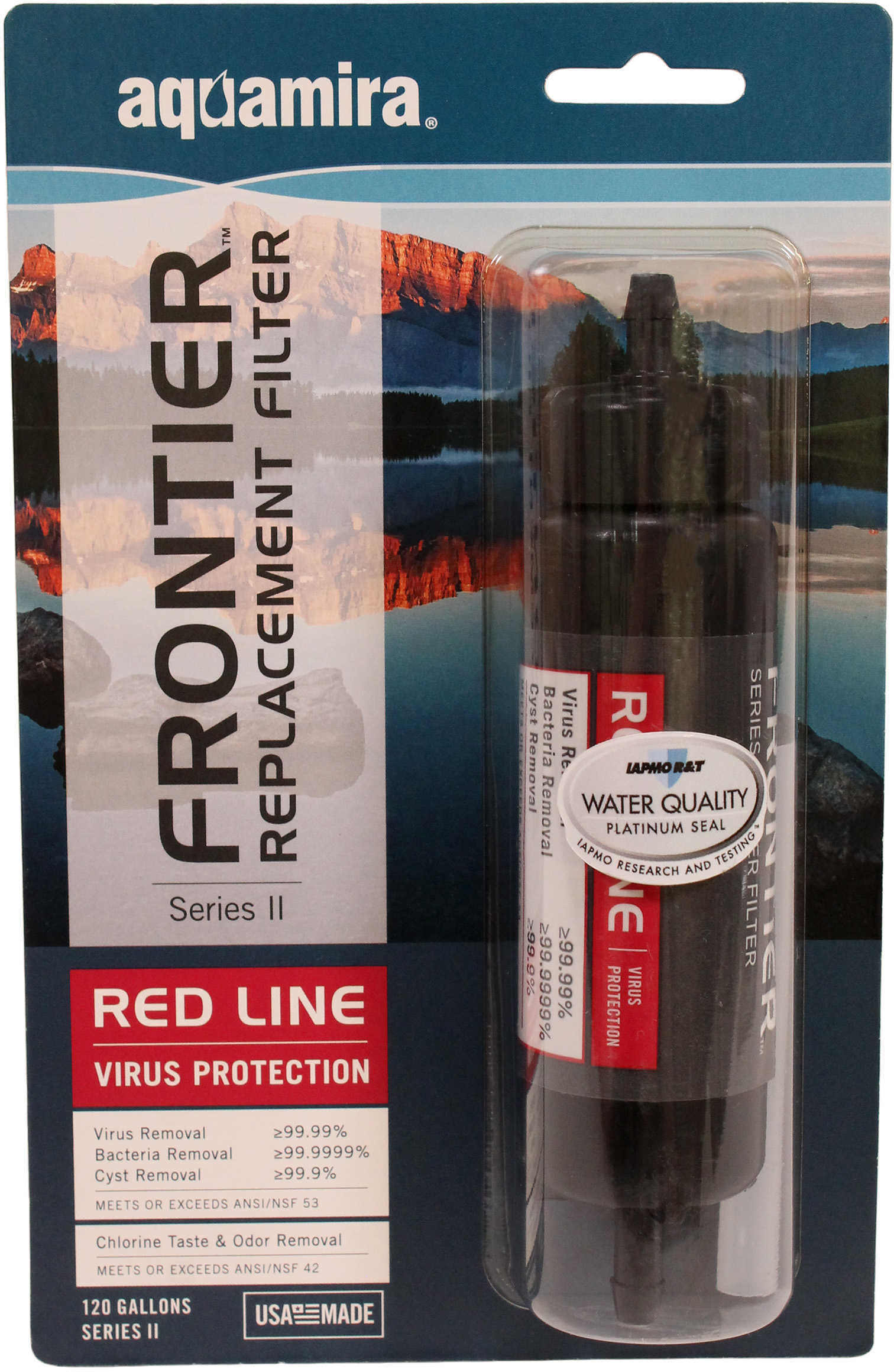 Aquamira Frontier Series II Red Line Replacement F