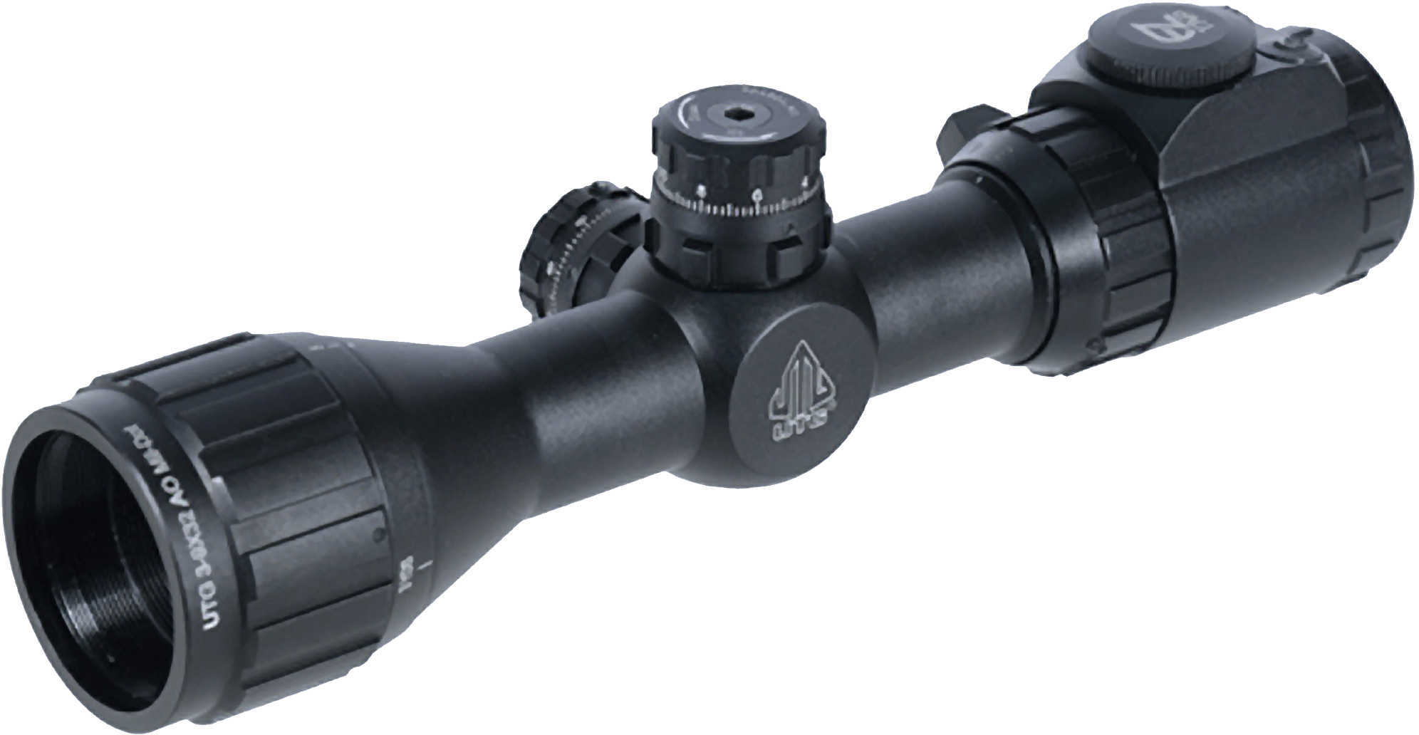 Leapers Inc. - UTG BugBuster Rifle Scope 3-9X 32 1" 36-Color Mil-Dot Reticle with Rings Black Finish SCP-M392AOIEWQ