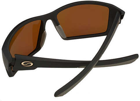 Strike King Polarized Sunglass S11 Picwick Matte Black/Amber