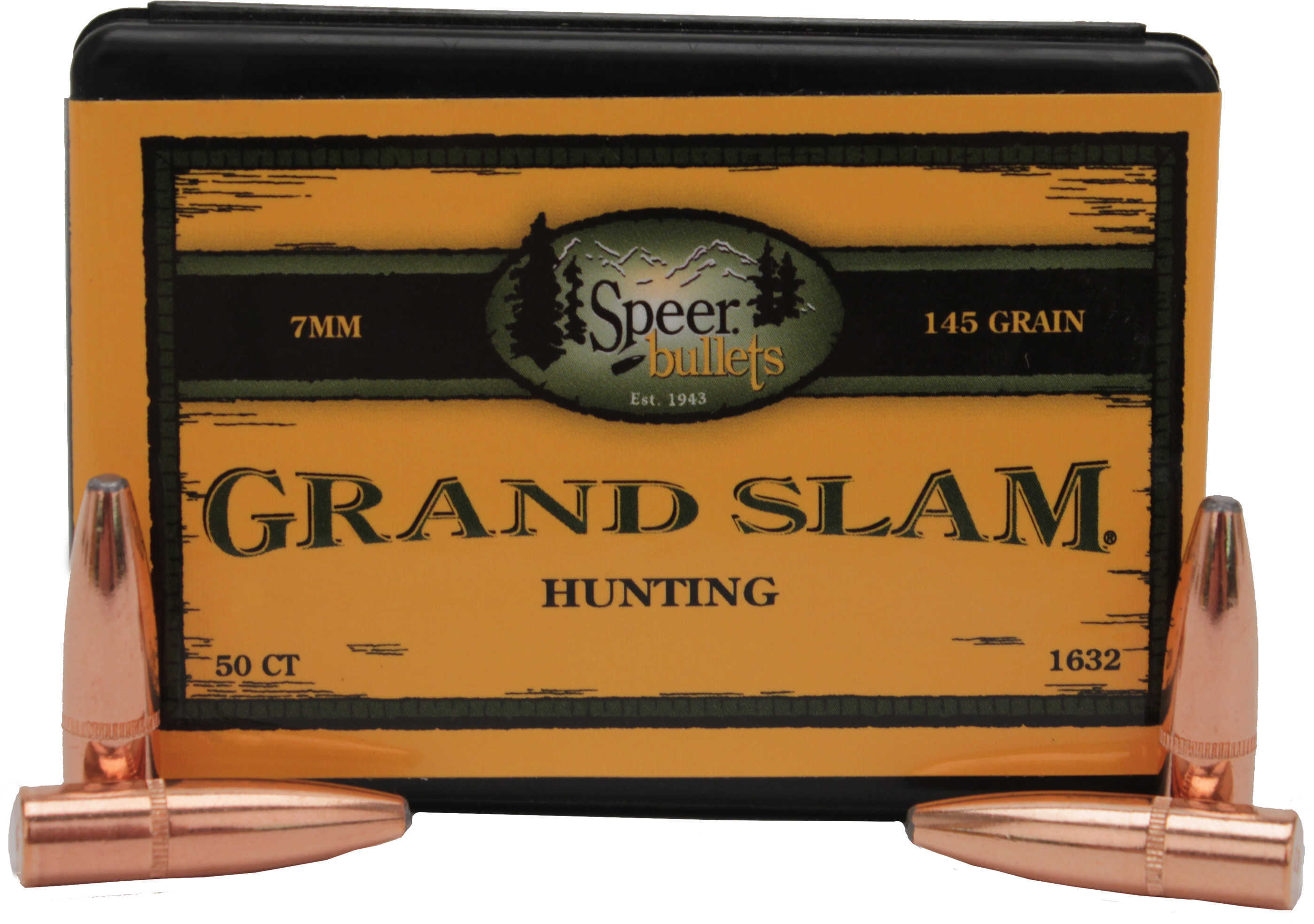 Speer 7mm .284 Diameter 145 Grain Grand Slam Soft Point 50 Count