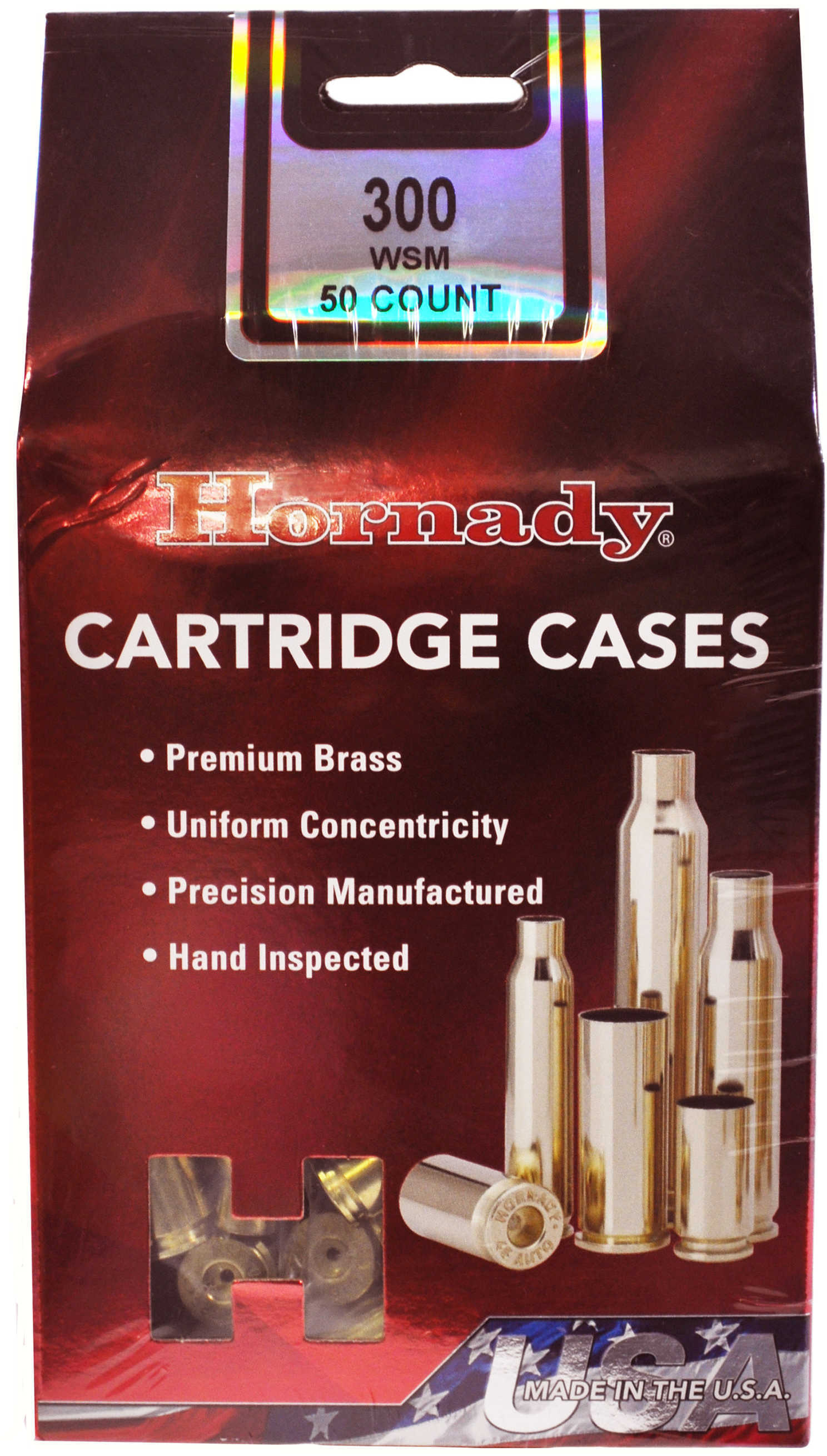 Hornady 86701 Unprimed Cases 300 WSM