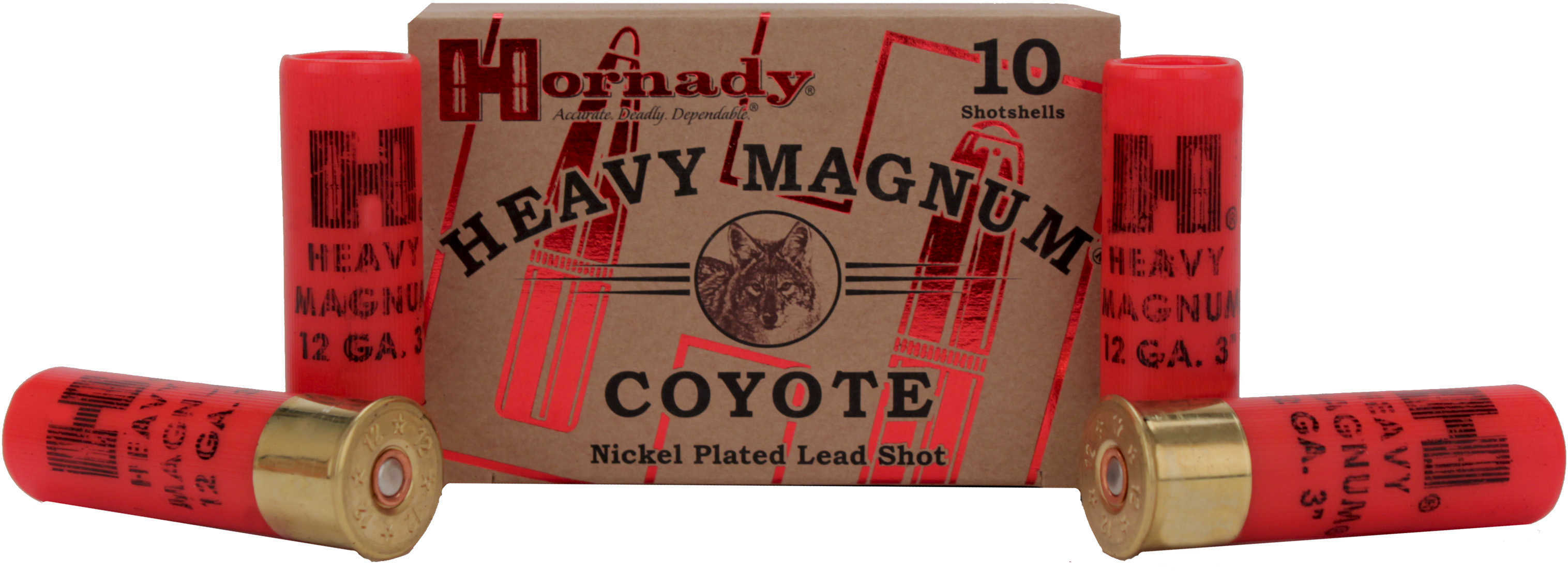 Hornady Heavy Mag Coyote 12 Ga 3"  1 1/2 Oz #00 1300 Fps - 10/Box