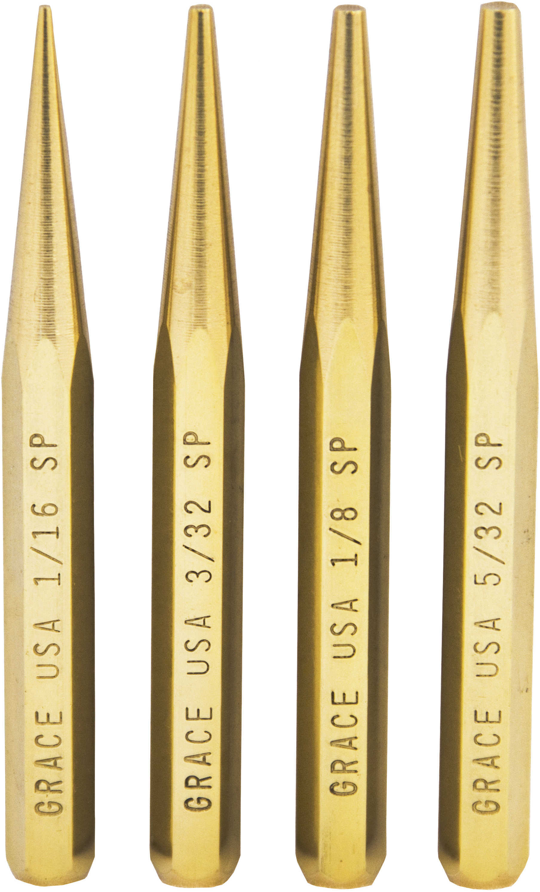 Grace USA Punch Set Starter Of 4 Brass