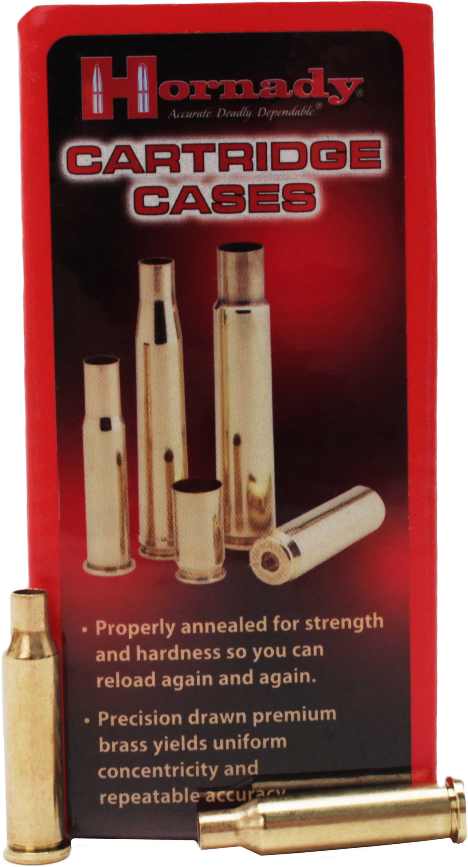 Hornady Unprimed Brass Rifle Cartridge Cases .17 Hornet 50/ct