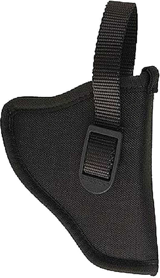 Uncle Mikes Sidekick Hip Holster For 1/2" - 5" Barrel SIngle Action Revolvers In Black Right Hand