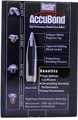 NOSLER AccuBond 7MM 50 Count 160 Grain 54932