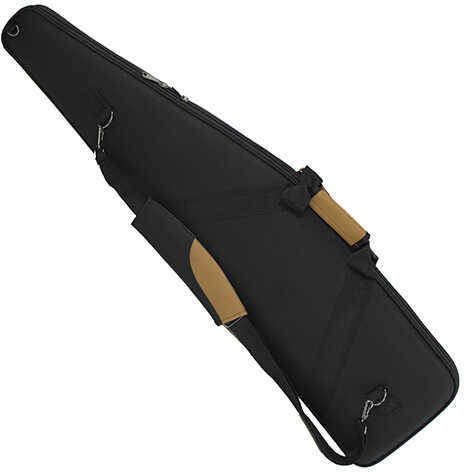 Bulldog BD360-44 Elite Rifle Case 44" Nylon Black with Tan Trim