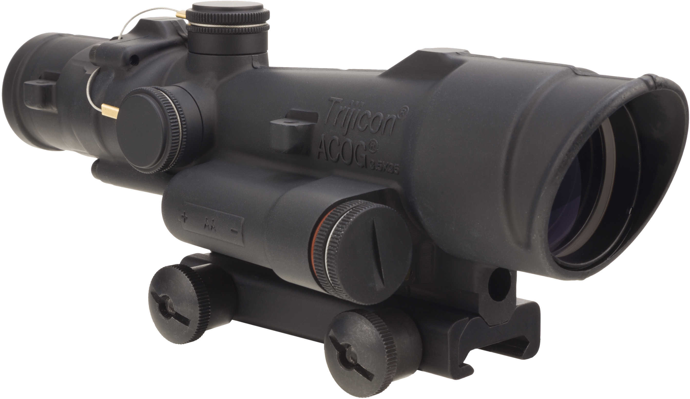 Trijicon 100502 ACOG 3.5x 35mm Obj 28.9 ft @ 100 yds FOV 30mm-35mm Tube Black Matte Finish Illuminated Crosshair 308 Gre