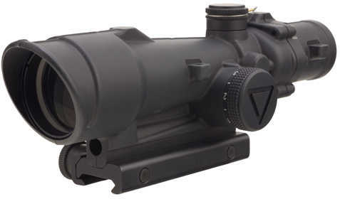 Trijicon 100502 ACOG 3.5x 35mm Obj 28.9 ft @ 100 yds FOV 30mm-35mm Tube Black Matte Finish Illuminated Crosshair 308 Gre