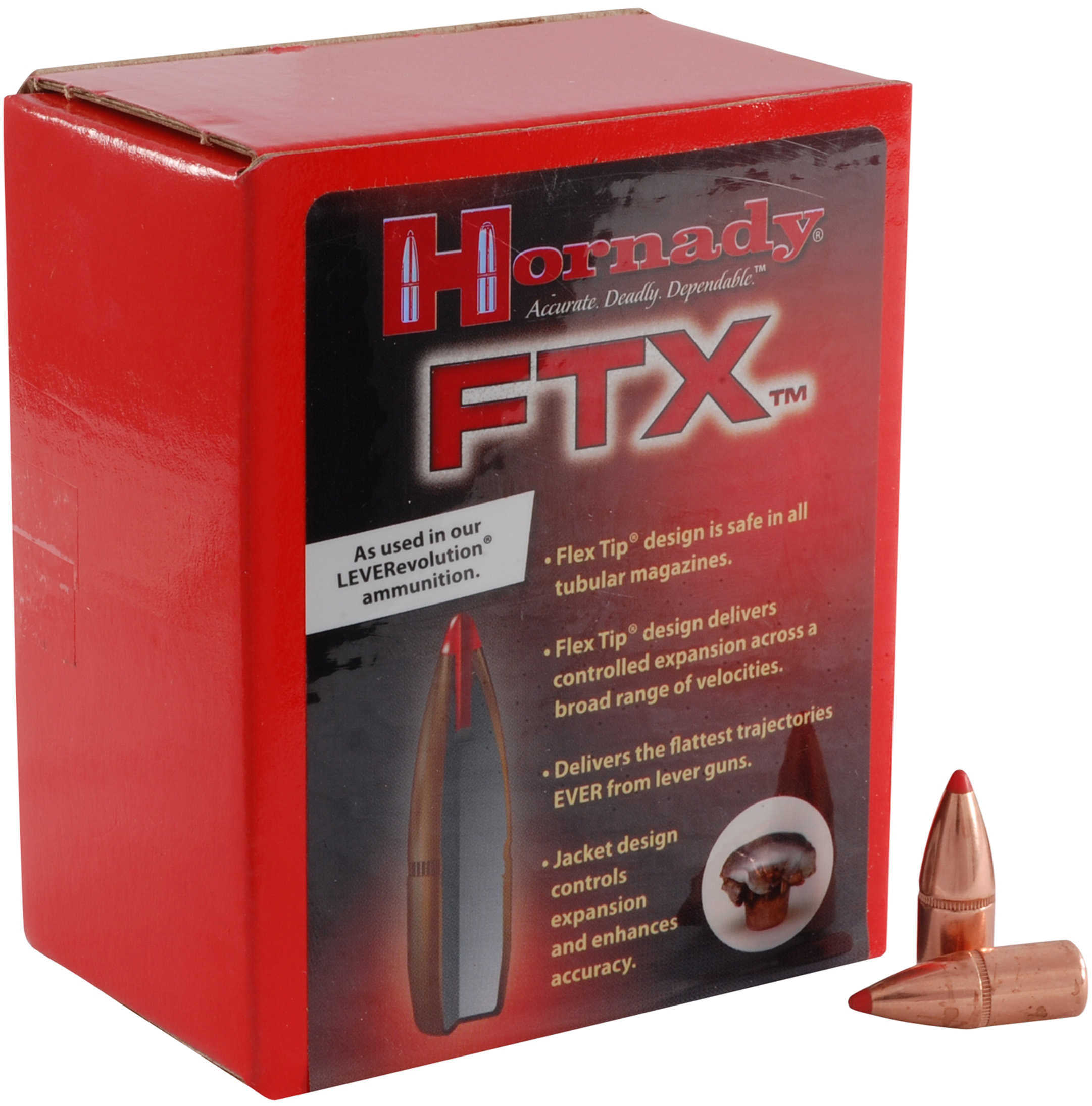 Hornady 25 Caliber .257 110 Grain FTX 100 Count