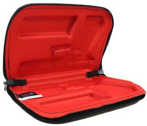 G*Outdoors GPS-907Pc Molded Pistol Case Black 1 Handgun For Glock 171922232627