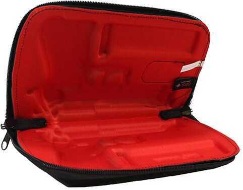 G*Outdoors GPS-909Pc Molded Pistol Case Black 1 Handgun For Beretta 92,96/Taurus PT92