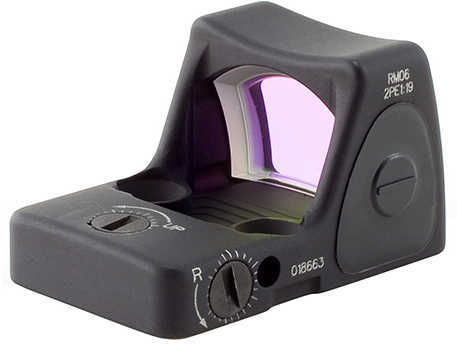 Trijicon RMR Type 2 Adjustable LED Reflex Sight 3.25 MOA Red Dot Reticle 1 Adjustment CR2032 Battery Only