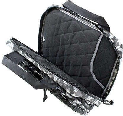 GPS Bags GPST1315PCG Tactical Quad +2 Gray Digital 1000D Polyester With YKK Lockable Zippers, 8 Mag Pockets, 2 Ammo Fron