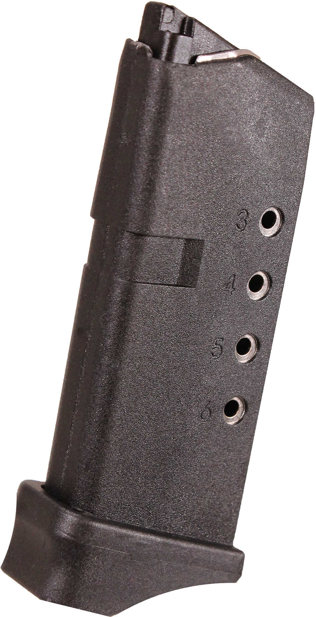 ProMag GLK12 Replacement Magazine Fits Glock G43 9mm Luger 6 Round Polymer Black Finish