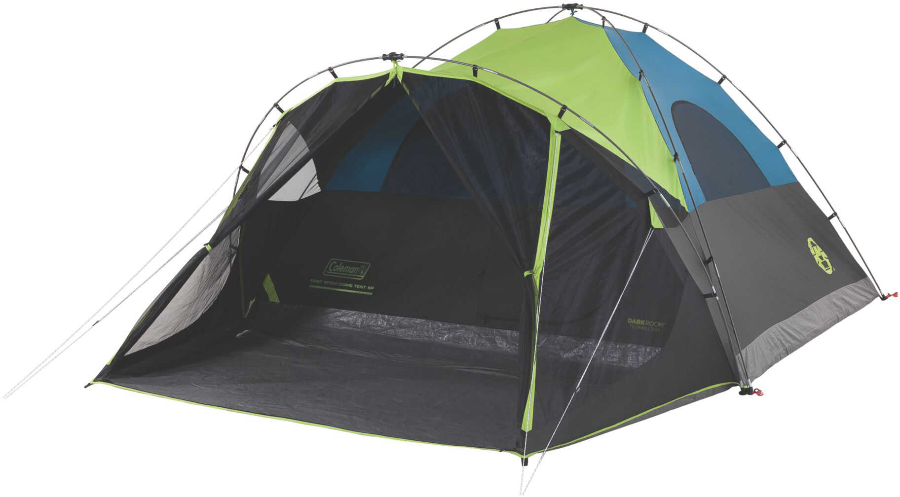 Coleman Carlsbad Darkroom Dome Tent W/Screen Room 6 Person