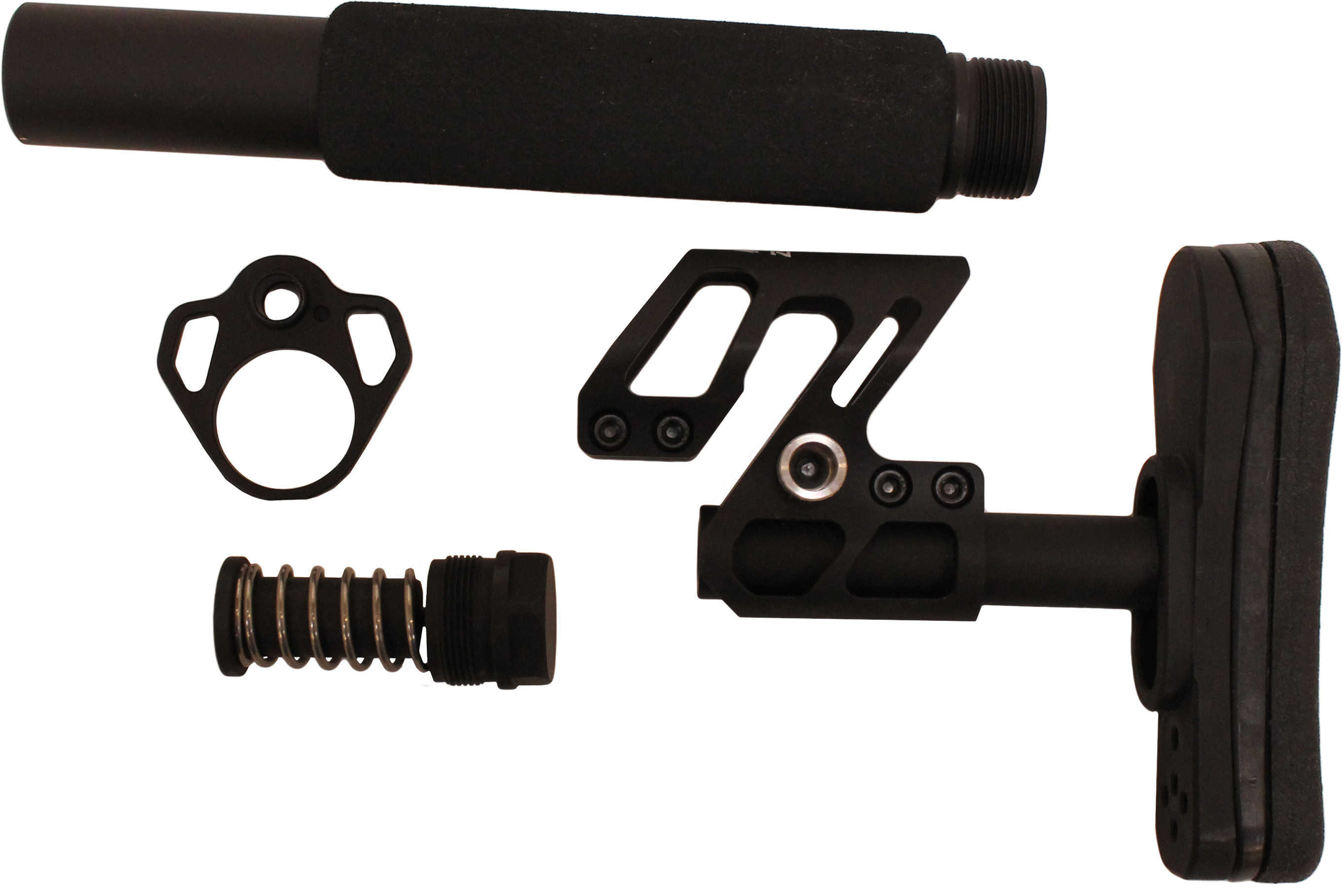 Odin Works OSZULUKITBLK Zulu 2.0 Adjustable Stock Kit Black Aluminum