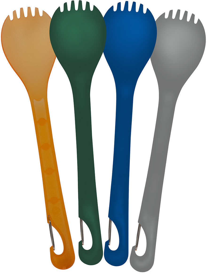 UST KLIPP SPORK 4-Pack Assorted Colors BPA Free