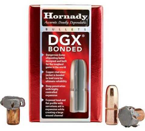 Hornady 423 Caliber .423 Diameter 400 Grain DGX Bonded Bullet 50 Count