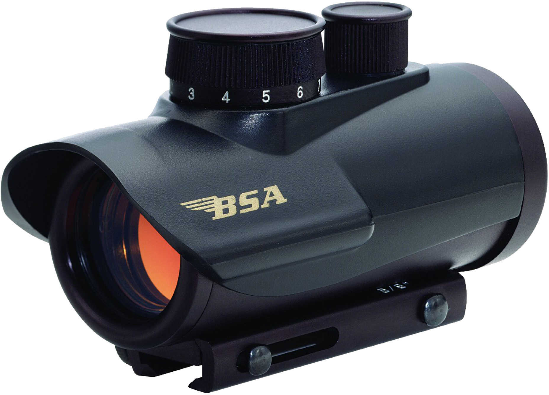 Bsa Rd42 Illuminated Sight 1X 42mm Obj 5 MOA Black