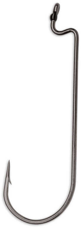 VMC WORM HOOK BLACK NICKEL #3/0