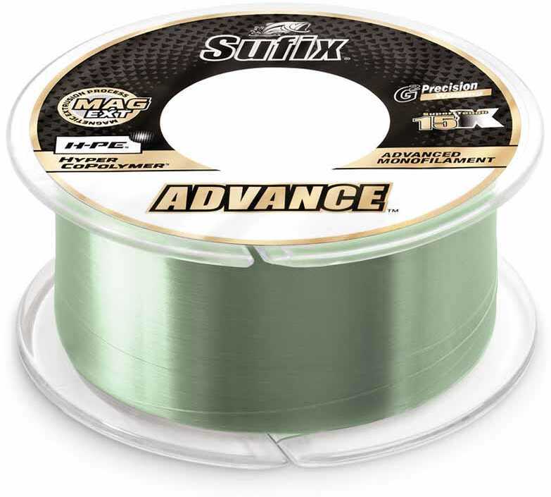 Sufix Advance&reg; Monofilament - 20lb - Low-Vis Green - 330 yds