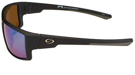 SK S11 POLRIZD GLASSES BLK/MIR. GRN