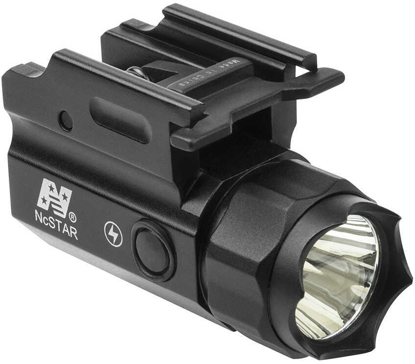 NCStar ACQPTF Compact Flashlight 3 Watt LED 150 Lumens CR2 Lithium (1) Battery Black